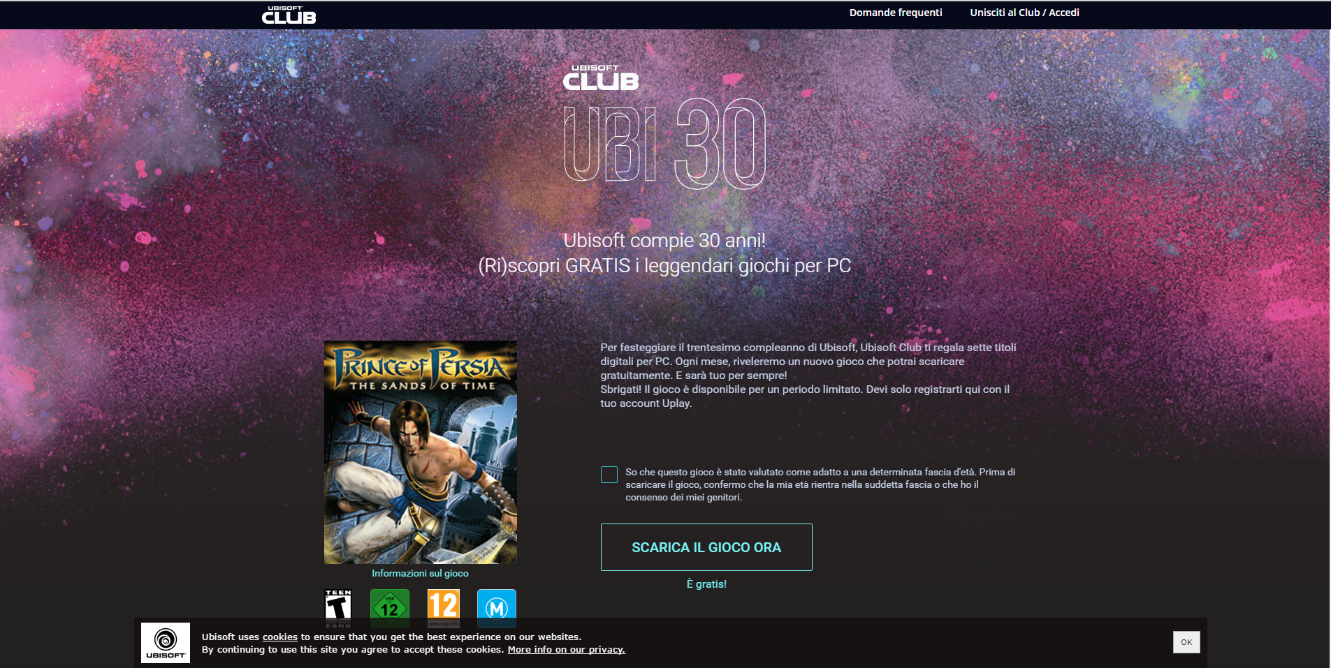 Giochi in regalo grazie a Ubisoft - Copertina