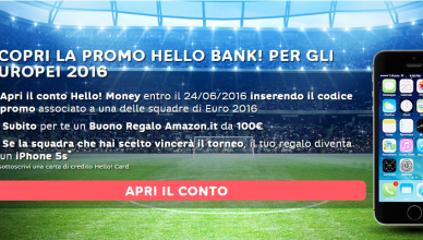 100 euro di buono AMAZON grazie a Hellobank! - Senza deposito - Copertina