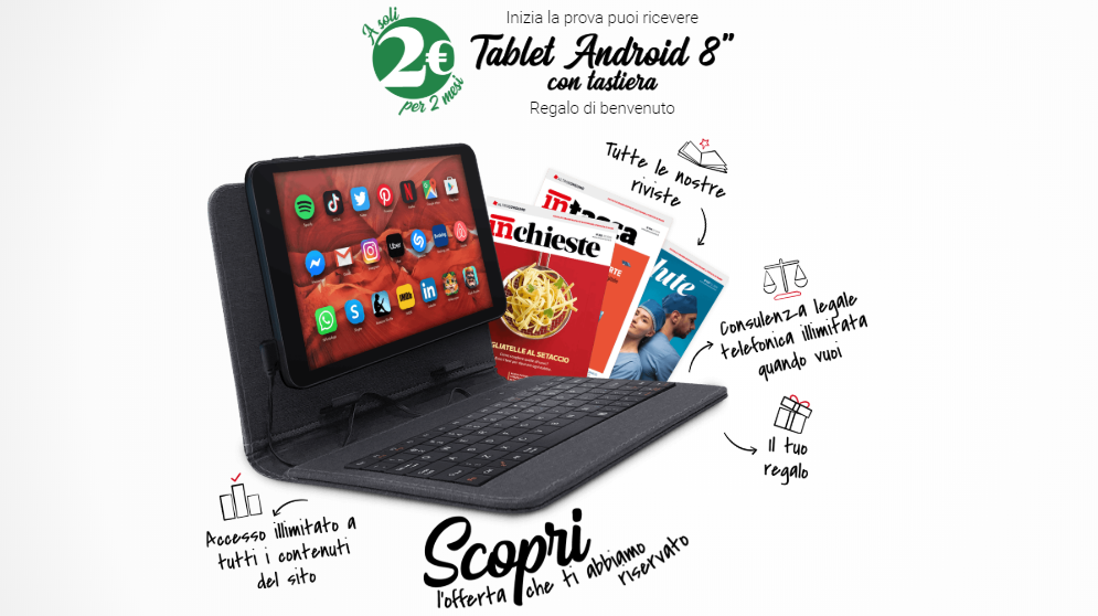 copertina altroconsumo tablet