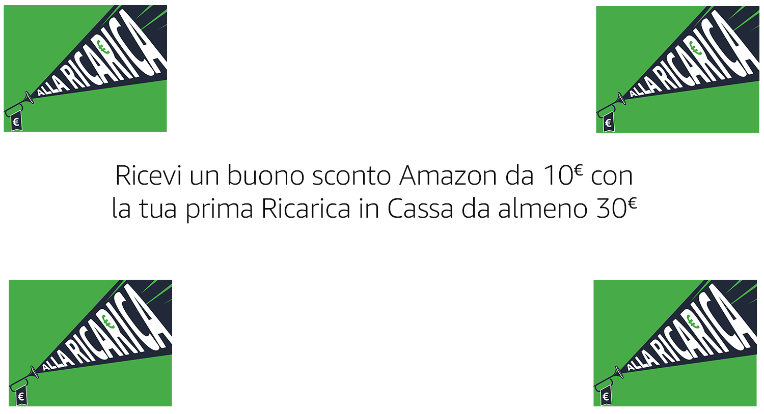 ricarica in cassa