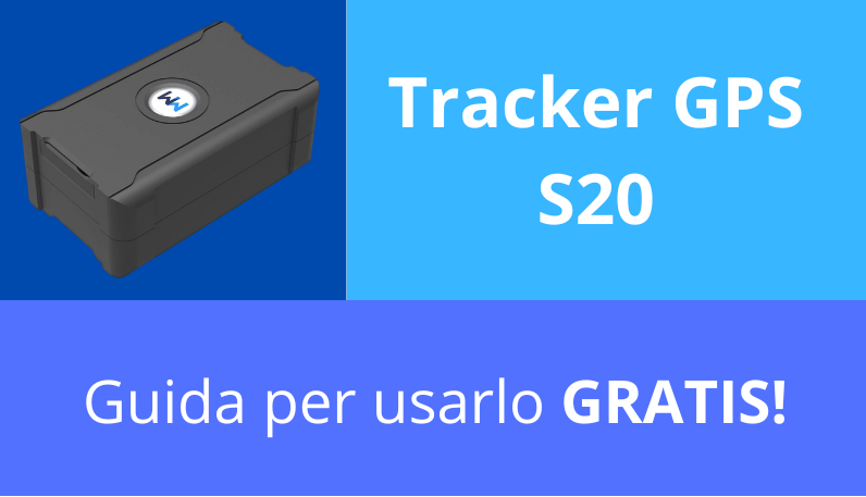 Tracker GPS S20 - copertina